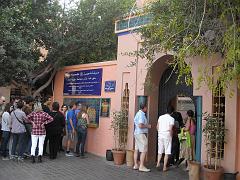 MARRAKECH 2012 MEMORIAL YSL Entrée jardin Majorelle